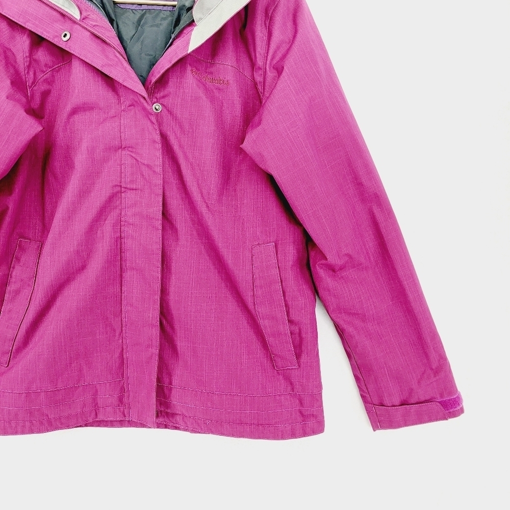 Columbia Sportswear Pink Long Sleeve Jacket Z4 - Picture 3 of 8